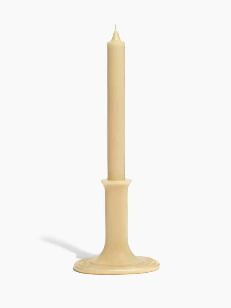 Diptyque Ambre (Amber) Taper candle with branded oval base- Taper Candles | See All