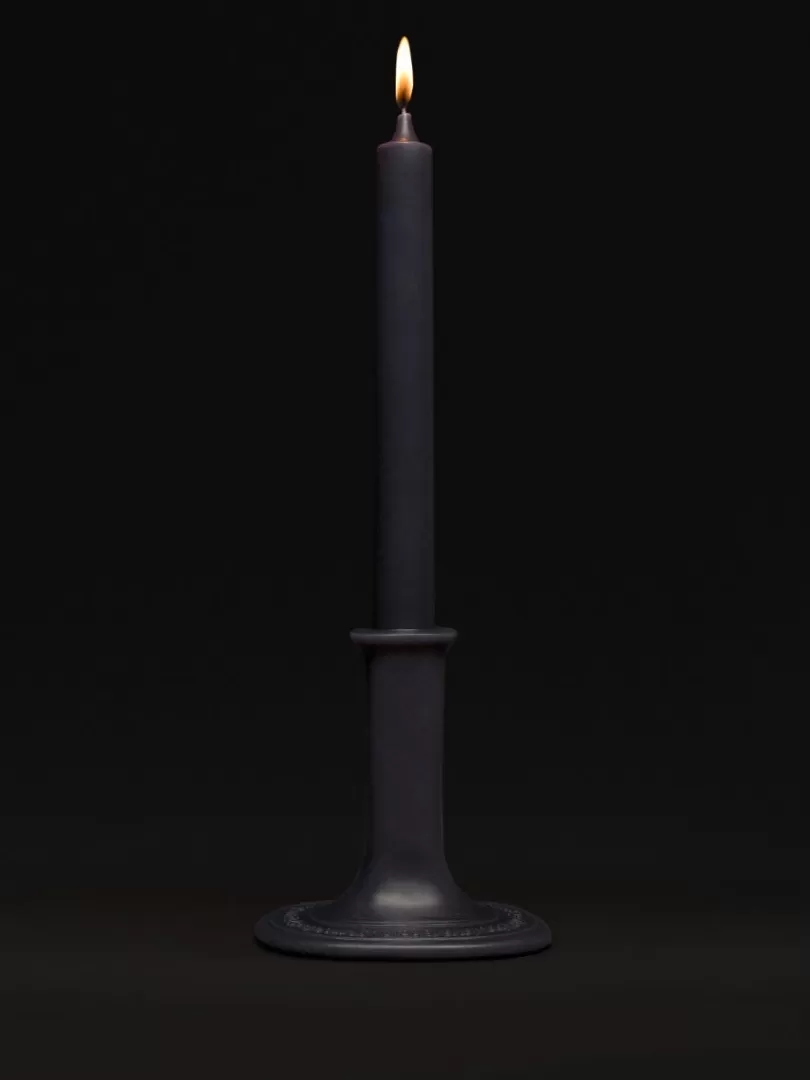 Diptyque Baies (Berries) Taper candle with branded oval base- Taper Candles | See All
