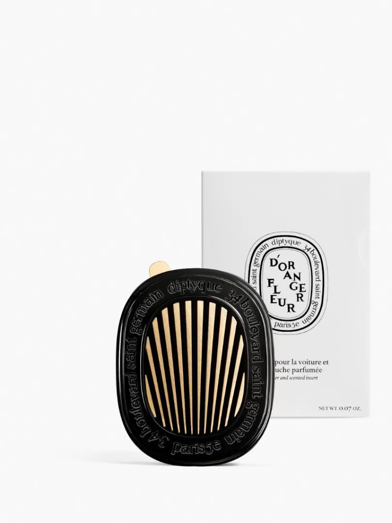 Diptyque Fleur d'Oranger (Orange Blossom) Car diffuser and insert- See All | Car Diffusers