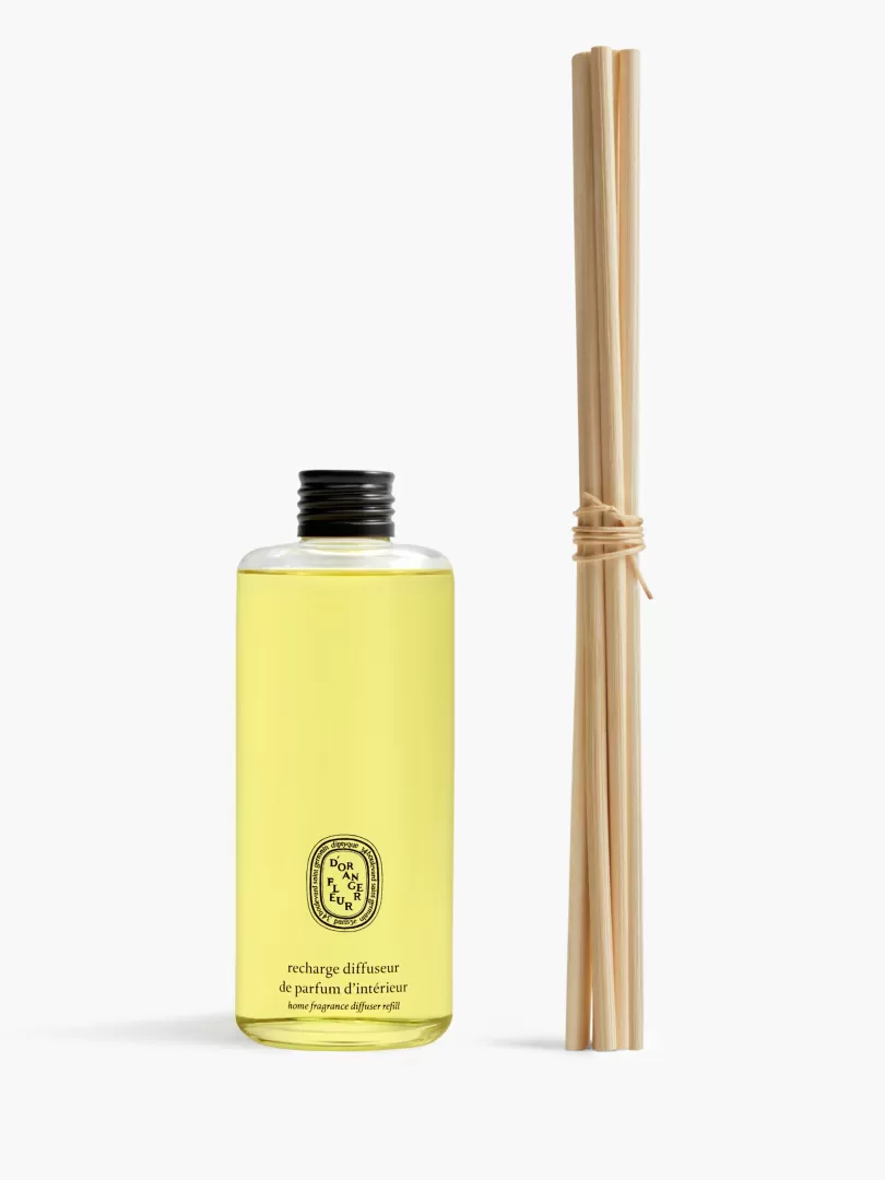 Diptyque Fleur d'Oranger (Orange Blossom) Refill for home fragrance diffuser- Reed Diffusers | See All