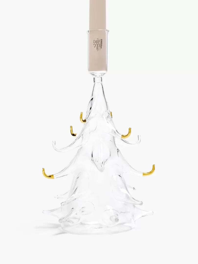 Diptyque Medium Holiday Cheer candle holder For scented dinner candle- Candlesticks | Accessories